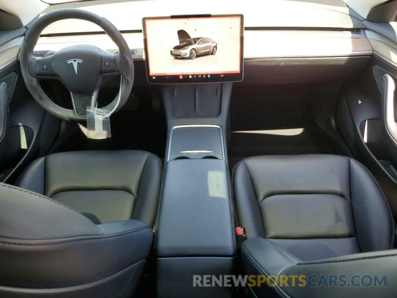 8 Photograph of a damaged car 5YJ3E1EA9NF243532 TESLA MODEL 3 2022