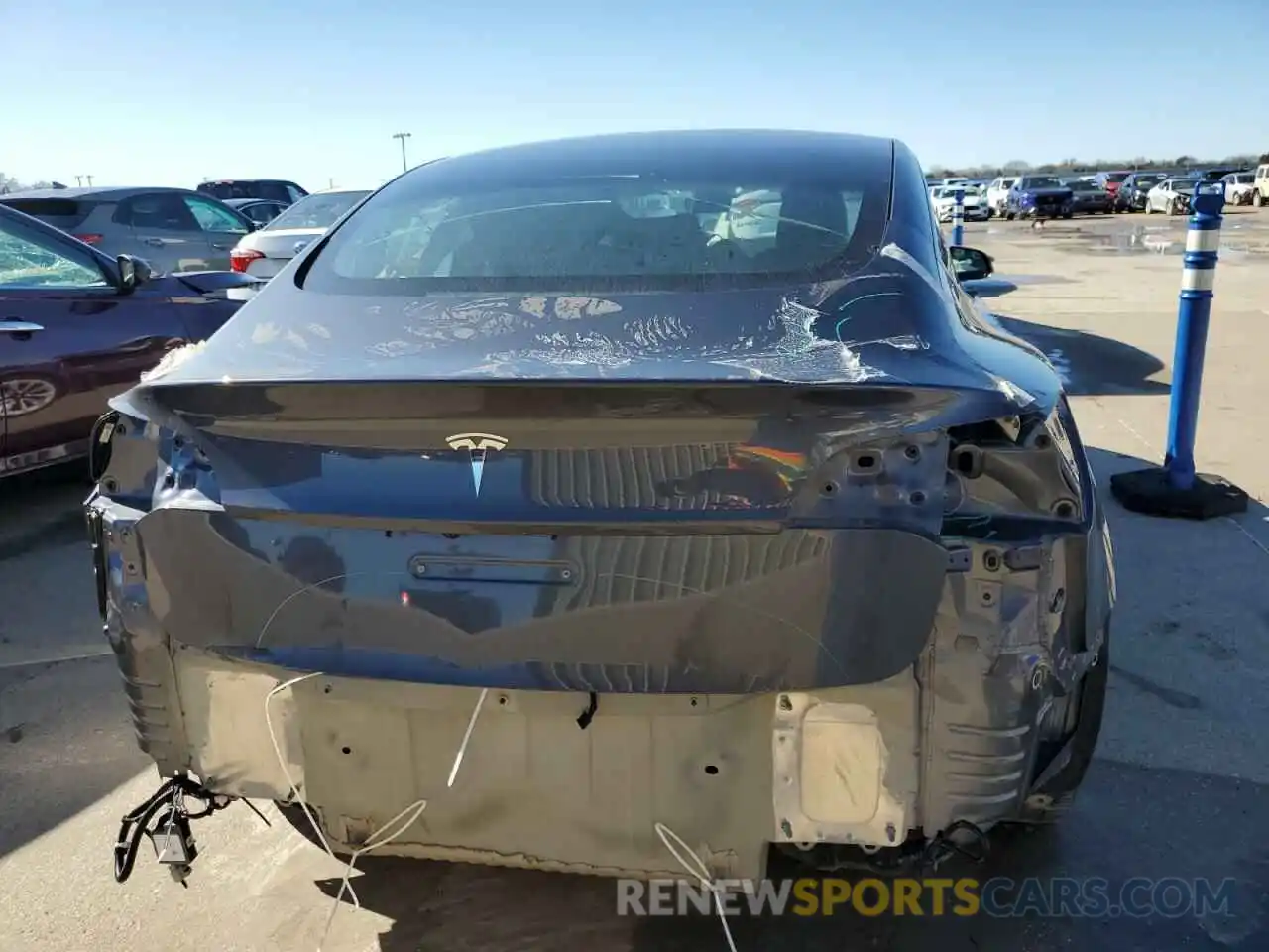 6 Photograph of a damaged car 5YJ3E1EA9NF286428 TESLA MODEL 3 2022