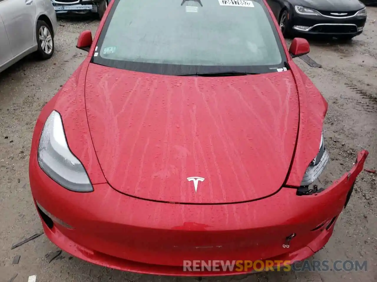 11 Photograph of a damaged car 5YJ3E1EA9NF288745 TESLA MODEL 3 2022