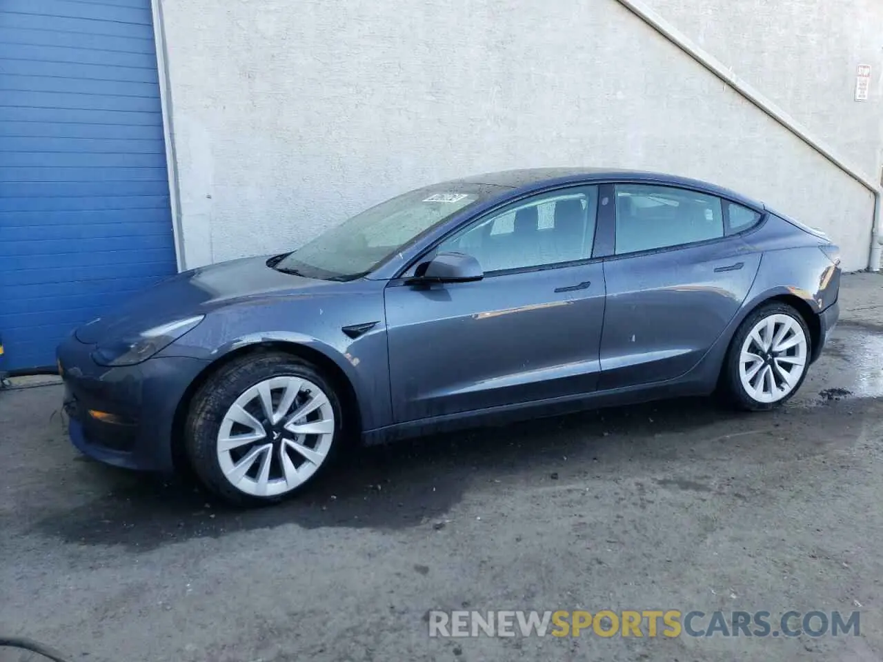 1 Photograph of a damaged car 5YJ3E1EA9NF289474 TESLA MODEL 3 2022