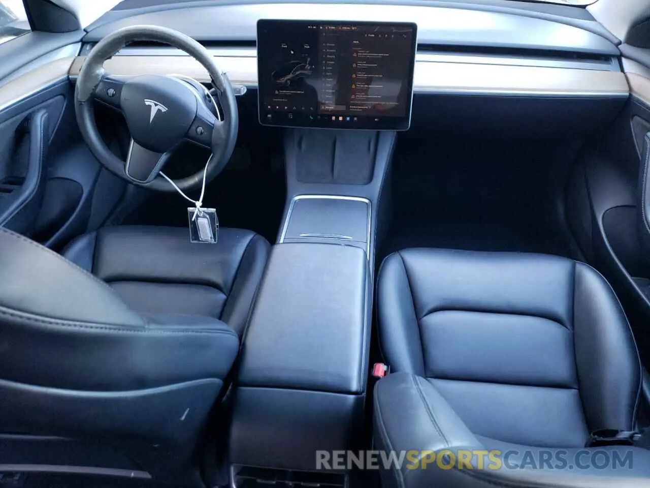 8 Photograph of a damaged car 5YJ3E1EA9NF289474 TESLA MODEL 3 2022