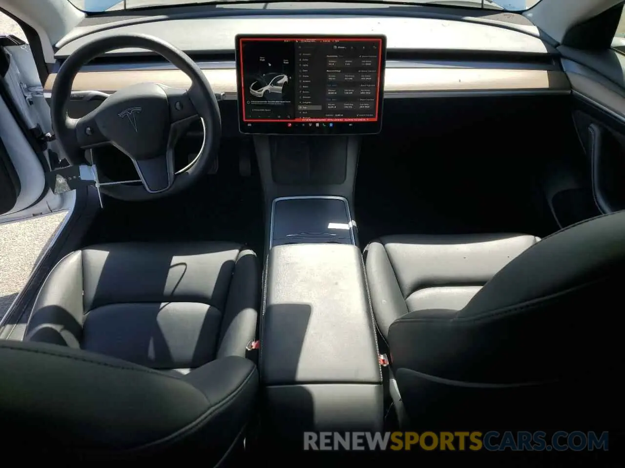 8 Photograph of a damaged car 5YJ3E1EA9NF302093 TESLA MODEL 3 2022