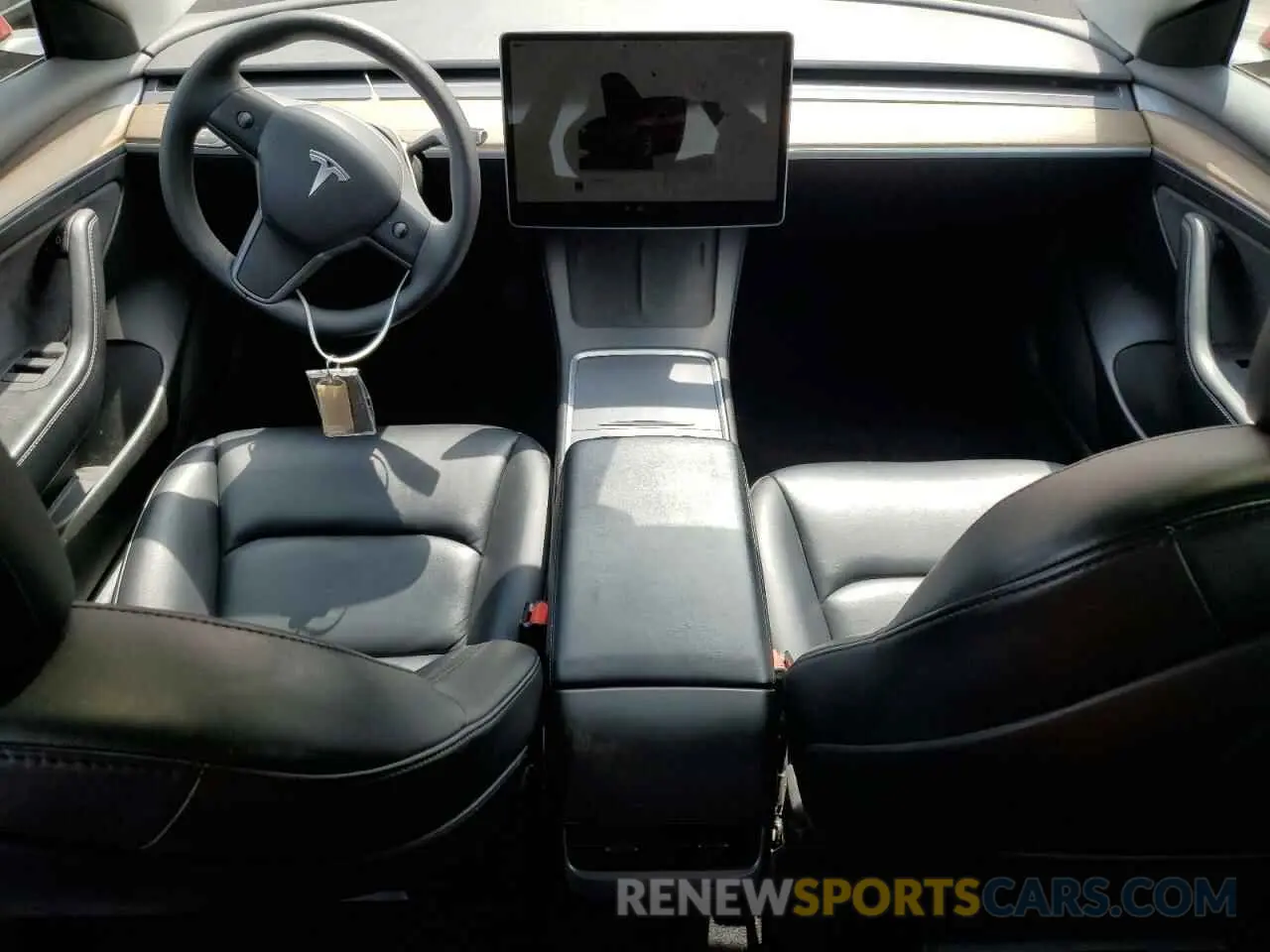 8 Photograph of a damaged car 5YJ3E1EA9NF304409 TESLA MODEL 3 2022