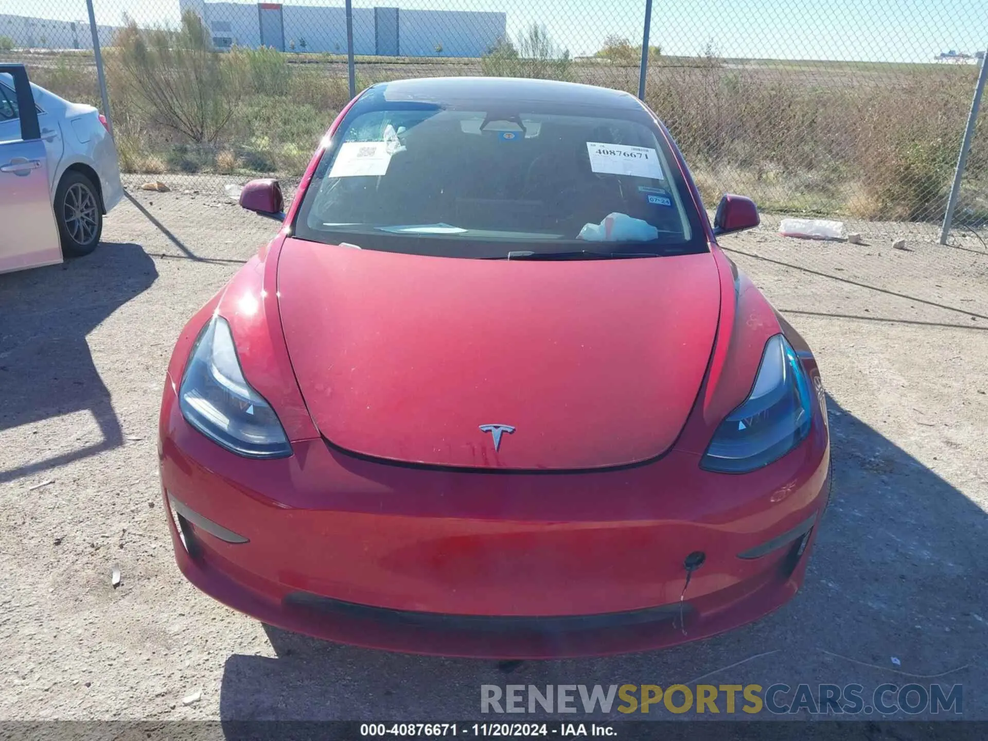 12 Photograph of a damaged car 5YJ3E1EA9NF311179 TESLA MODEL 3 2022