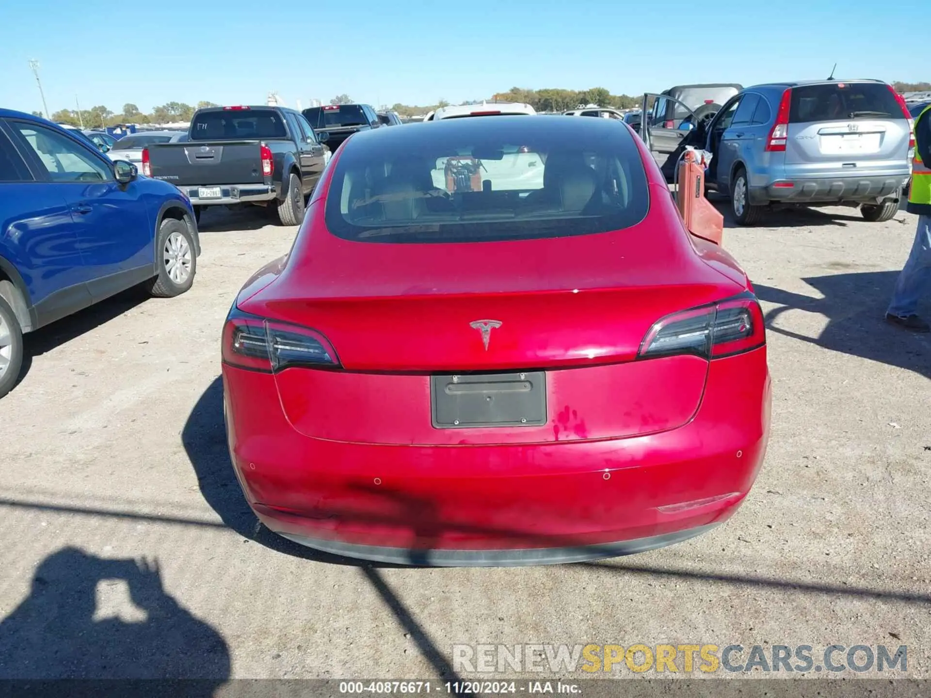 16 Photograph of a damaged car 5YJ3E1EA9NF311179 TESLA MODEL 3 2022