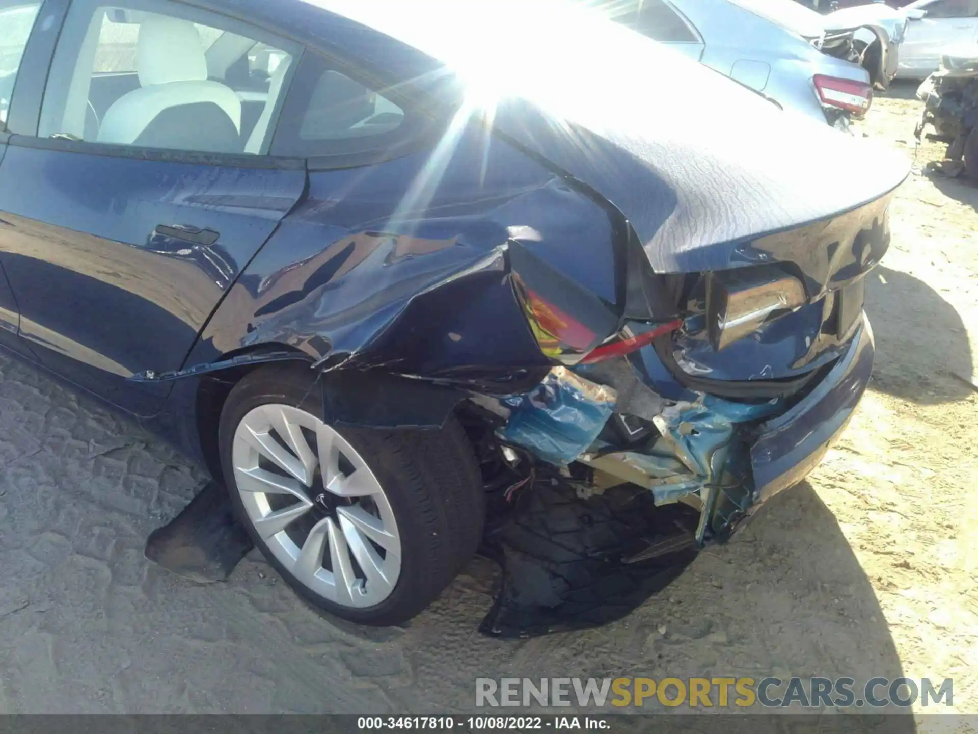 6 Photograph of a damaged car 5YJ3E1EA9NF312607 TESLA MODEL 3 2022