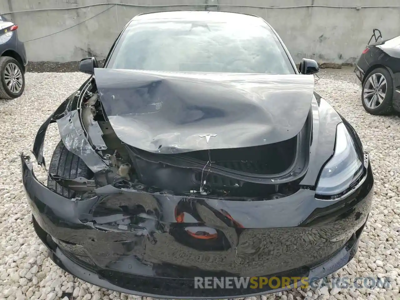 5 Photograph of a damaged car 5YJ3E1EA9NF313062 TESLA MODEL 3 2022