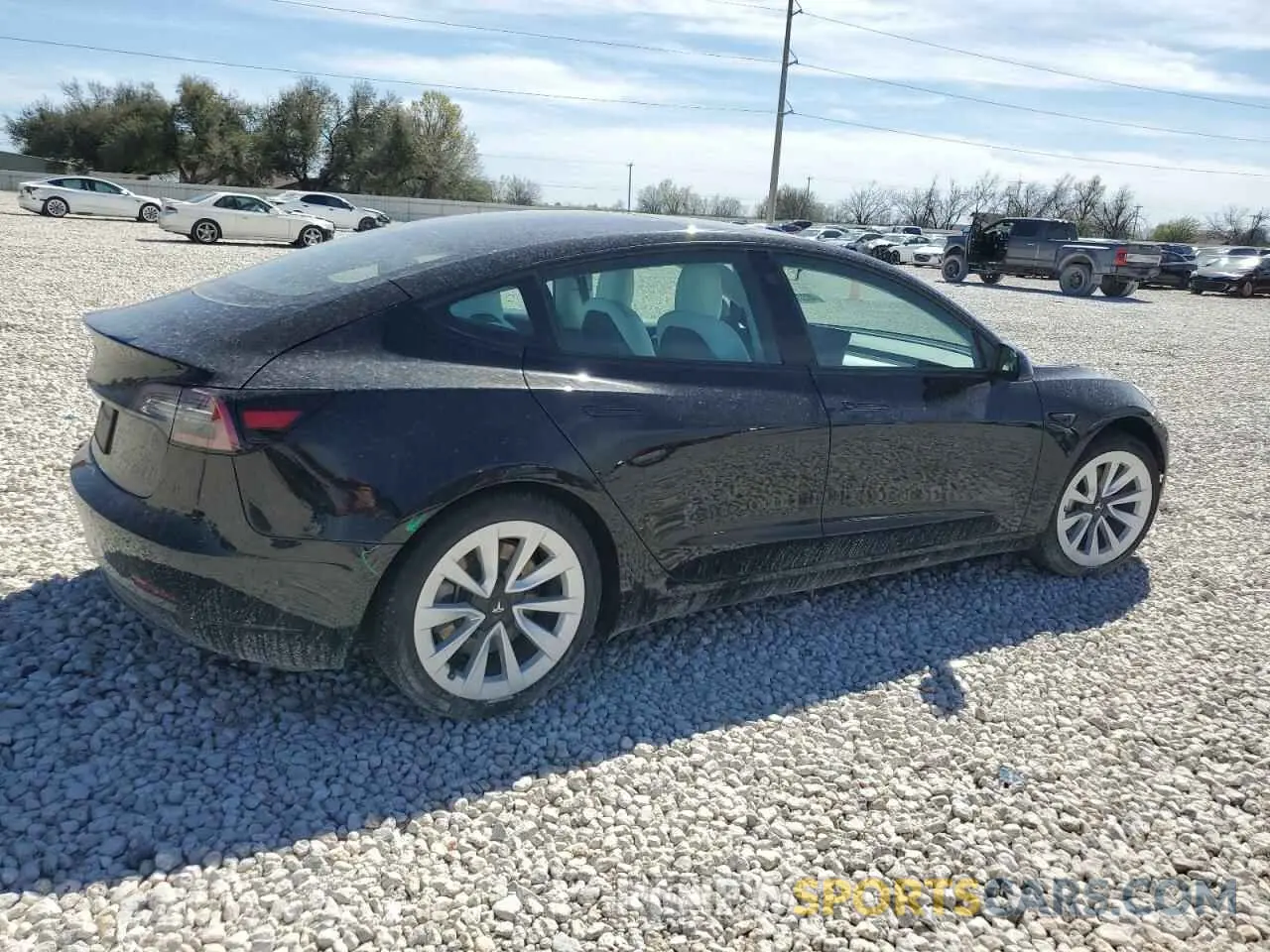 3 Photograph of a damaged car 5YJ3E1EA9NF339306 TESLA MODEL 3 2022
