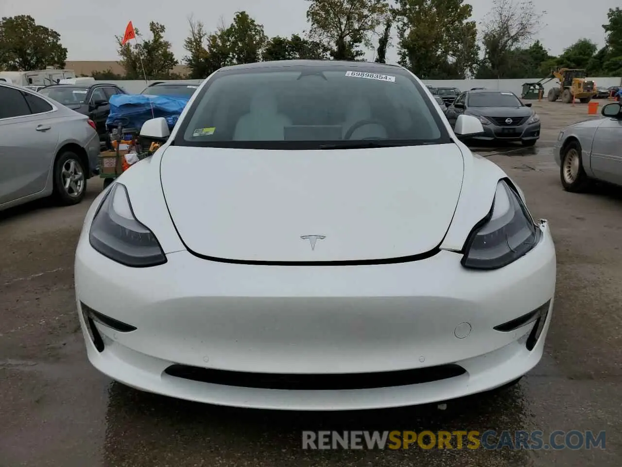 5 Photograph of a damaged car 5YJ3E1EA9NF342447 TESLA MODEL 3 2022