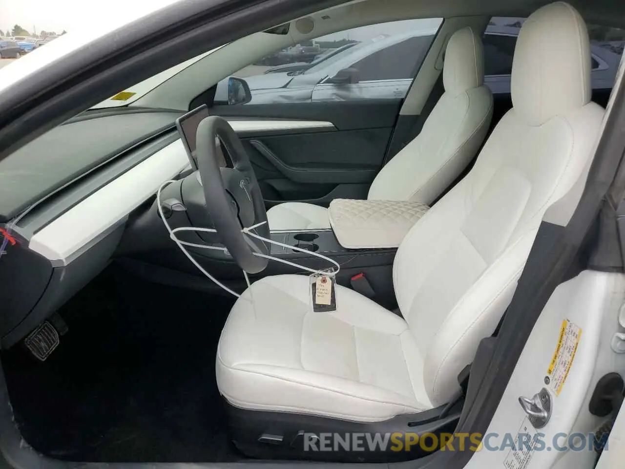 7 Photograph of a damaged car 5YJ3E1EA9NF342447 TESLA MODEL 3 2022