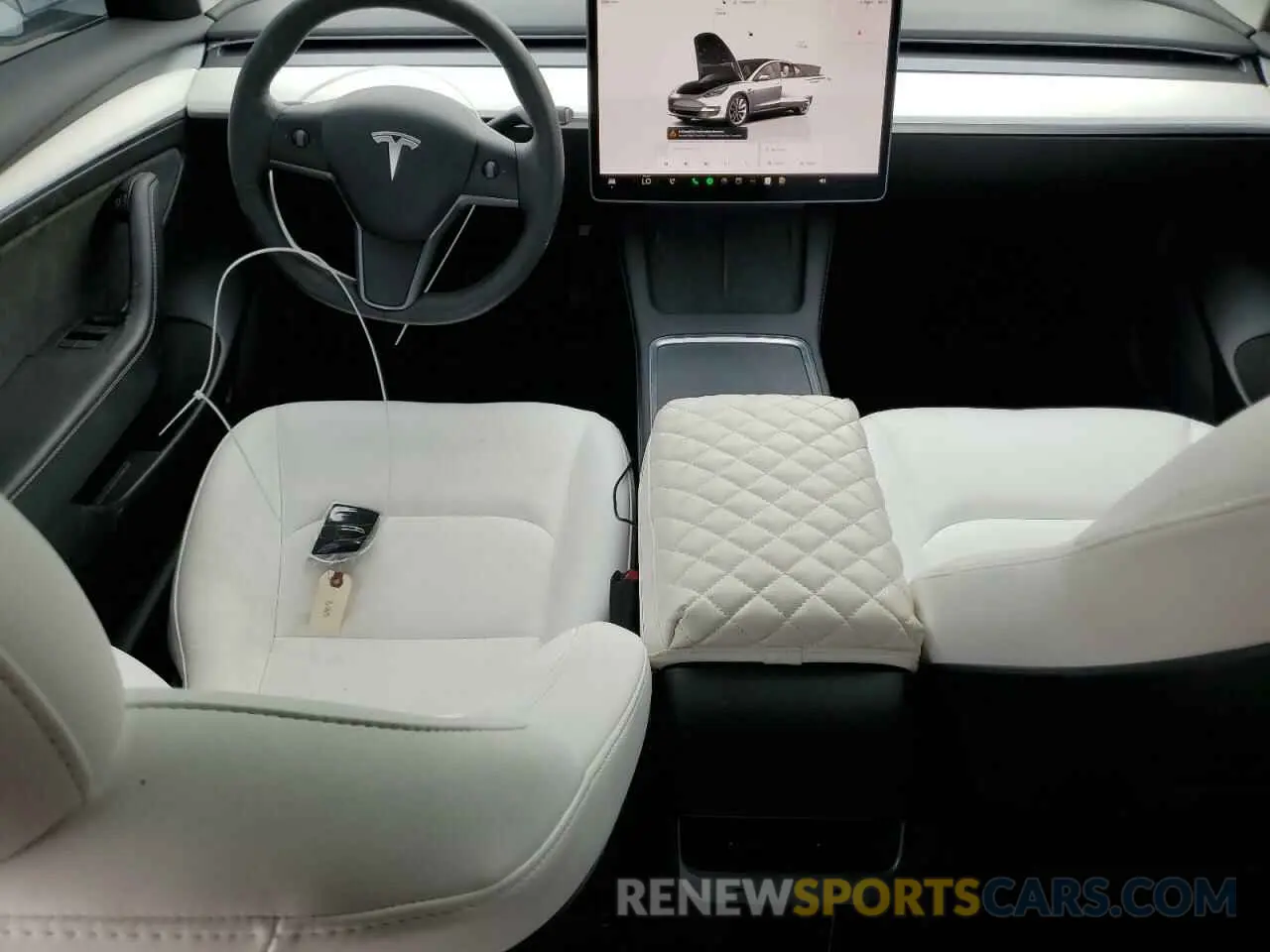 8 Photograph of a damaged car 5YJ3E1EA9NF342447 TESLA MODEL 3 2022