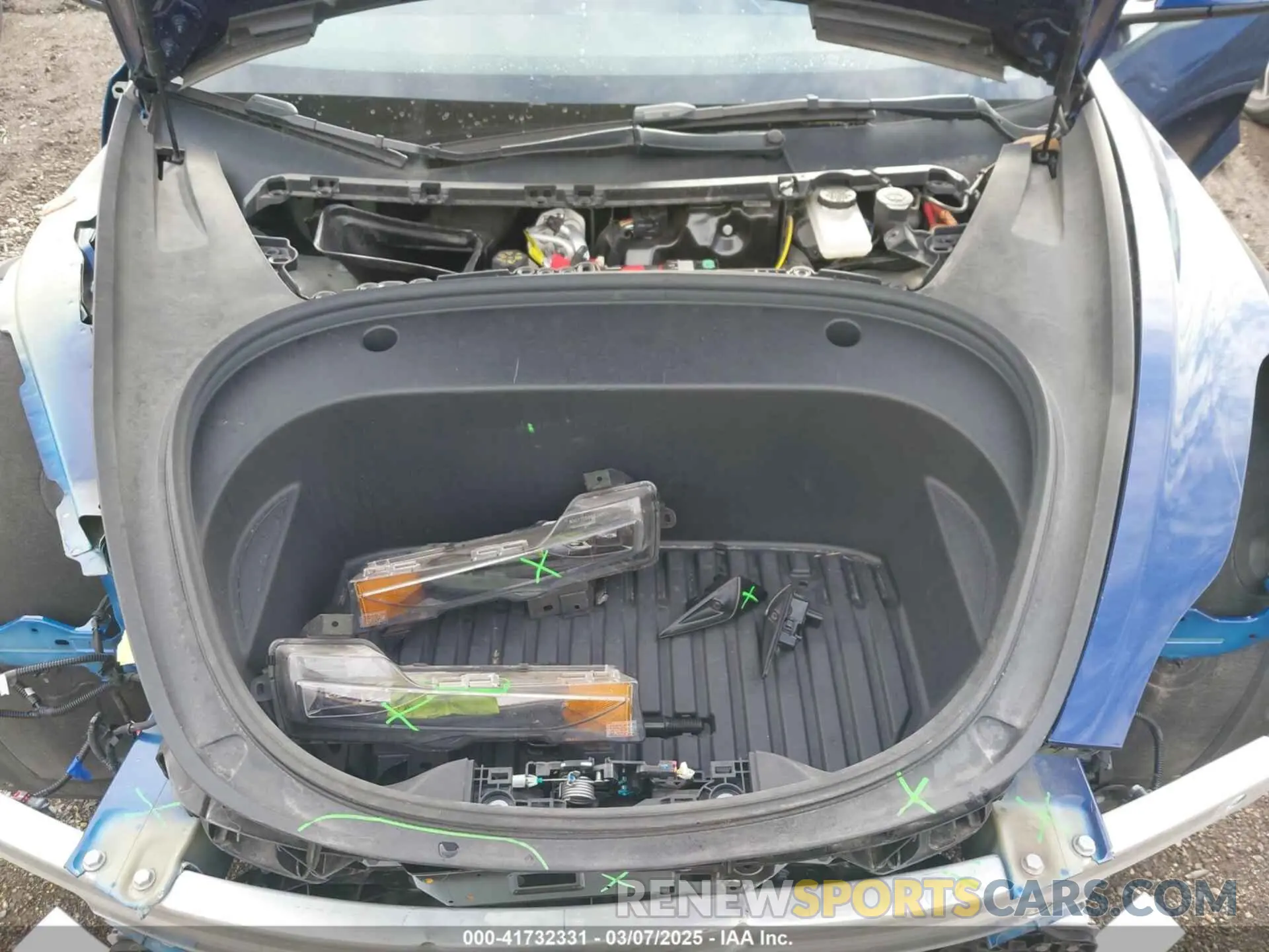 10 Photograph of a damaged car 5YJ3E1EA9NF345915 TESLA MODEL 3 2022