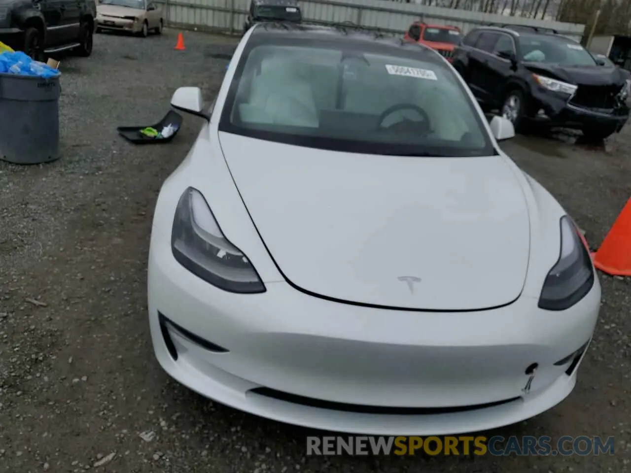 5 Photograph of a damaged car 5YJ3E1EA9NF360138 TESLA MODEL 3 2022