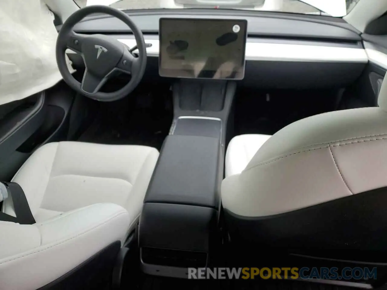 8 Photograph of a damaged car 5YJ3E1EA9NF360138 TESLA MODEL 3 2022