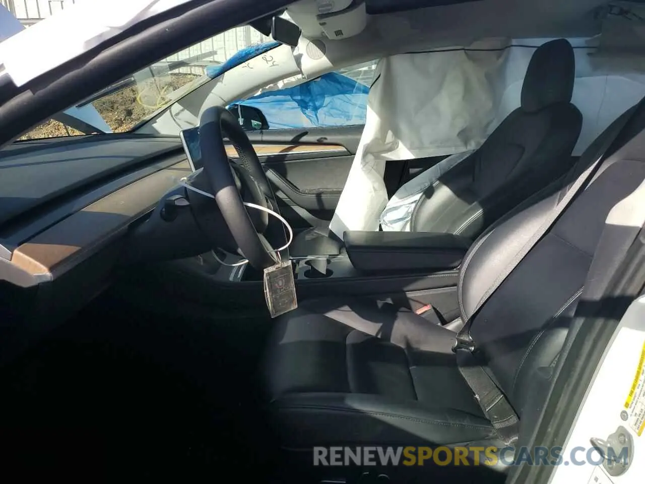 7 Photograph of a damaged car 5YJ3E1EA9NF368613 TESLA MODEL 3 2022