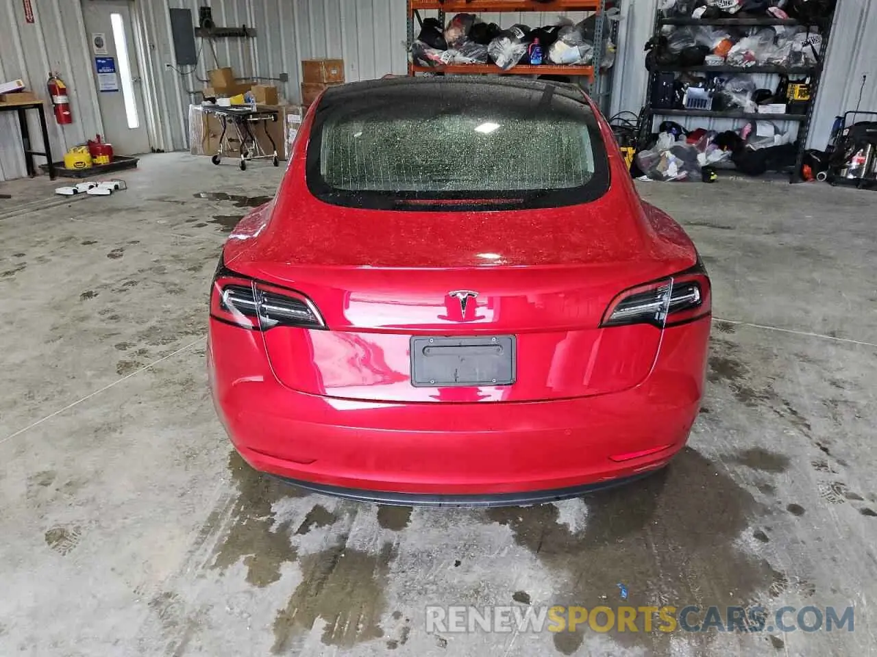6 Photograph of a damaged car 5YJ3E1EA9NF368885 TESLA MODEL 3 2022