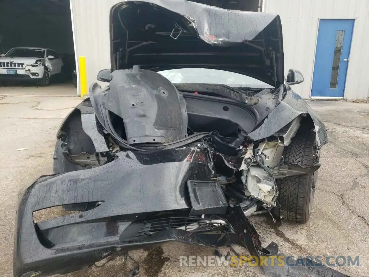 5 Photograph of a damaged car 5YJ3E1EA9NF371172 TESLA MODEL 3 2022