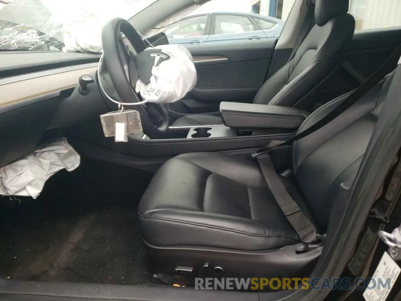 7 Photograph of a damaged car 5YJ3E1EA9NF371172 TESLA MODEL 3 2022