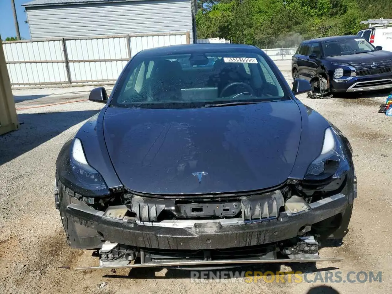 5 Photograph of a damaged car 5YJ3E1EA9NF371494 TESLA MODEL 3 2022