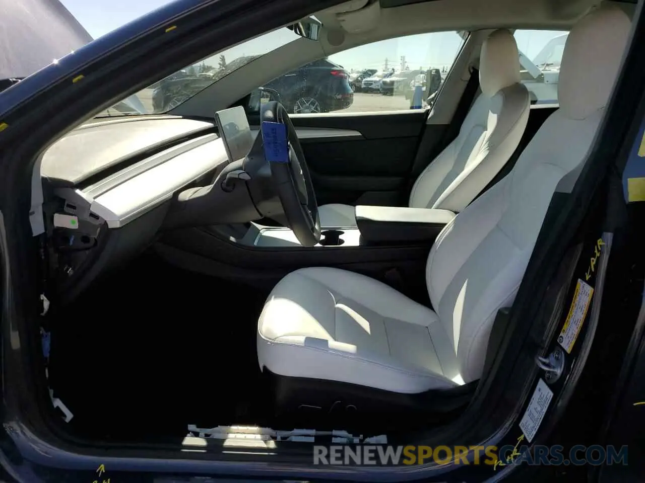 7 Photograph of a damaged car 5YJ3E1EA9NF373276 TESLA MODEL 3 2022