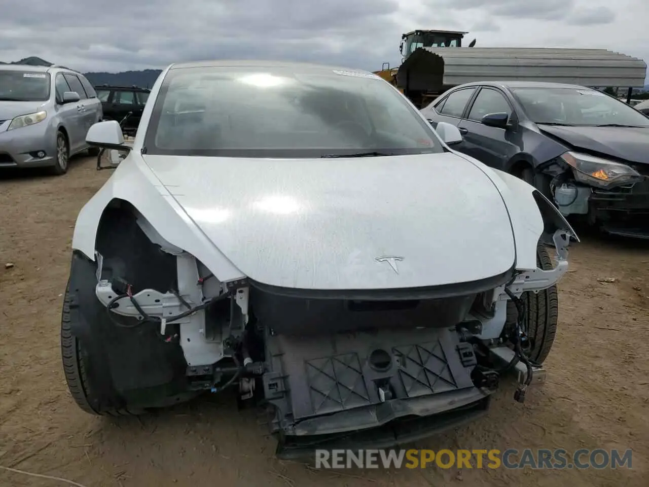 5 Photograph of a damaged car 5YJ3E1EA9NF376419 TESLA MODEL 3 2022