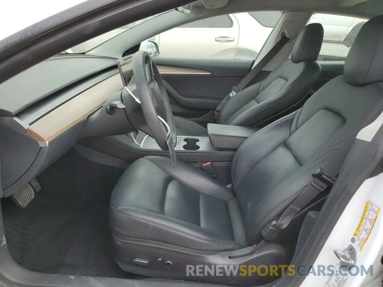 7 Photograph of a damaged car 5YJ3E1EA9NF376419 TESLA MODEL 3 2022