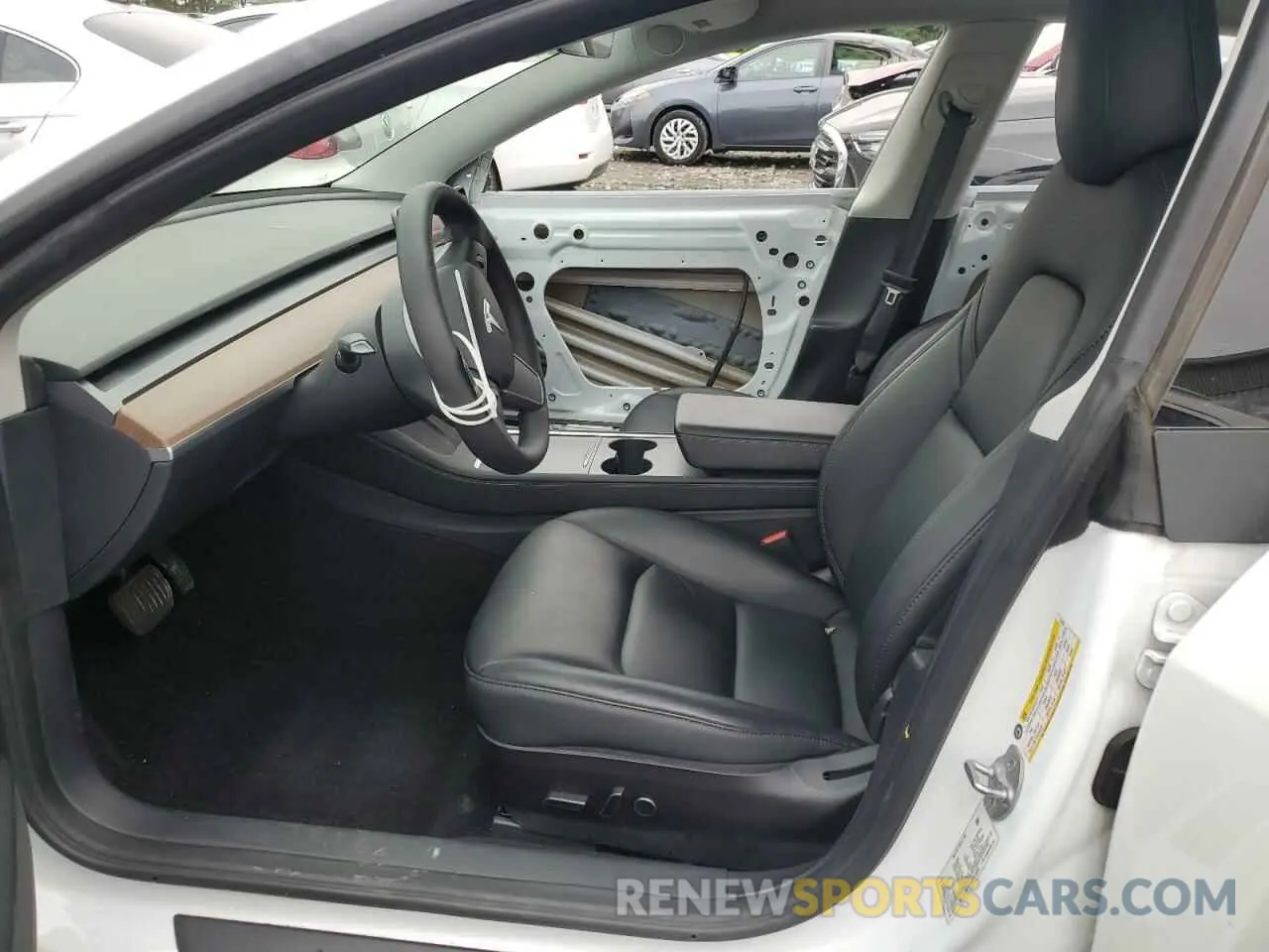 7 Photograph of a damaged car 5YJ3E1EAXNF114036 TESLA MODEL 3 2022