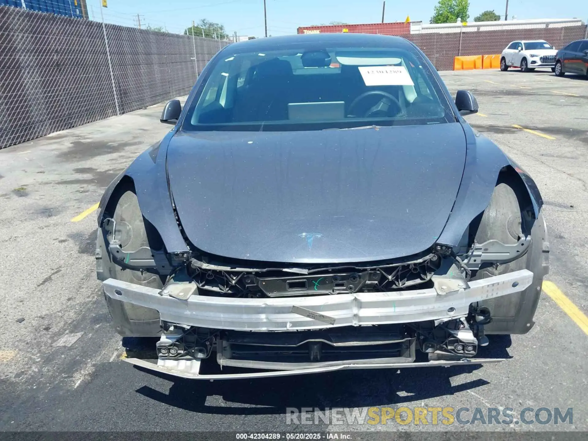 13 Photograph of a damaged car 5YJ3E1EAXNF117762 TESLA MODEL 3 2022