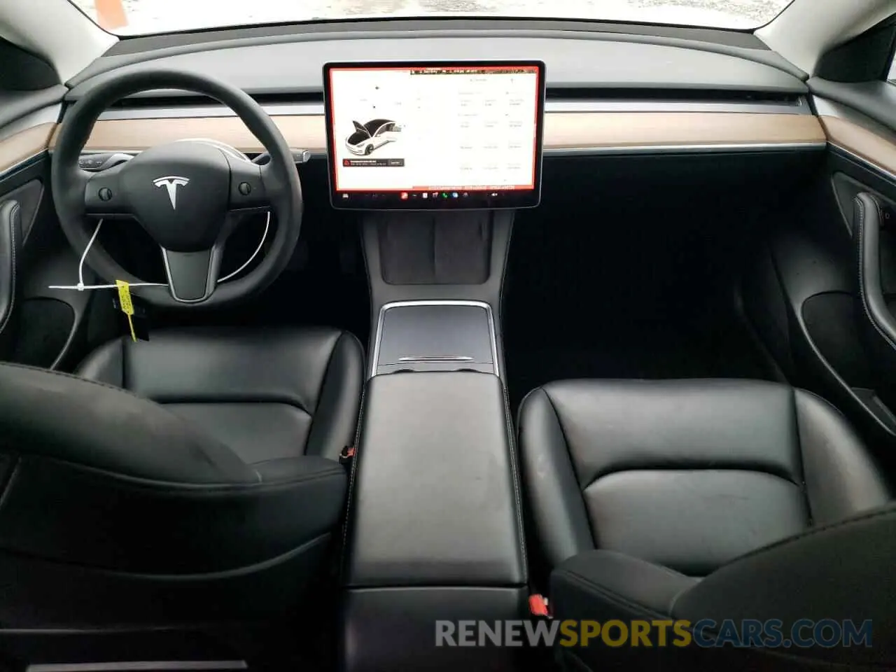 8 Photograph of a damaged car 5YJ3E1EAXNF118748 TESLA MODEL 3 2022