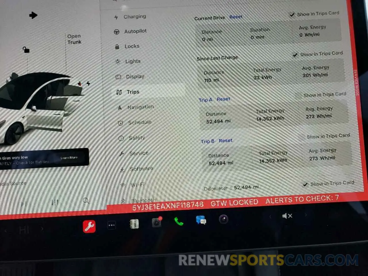 9 Photograph of a damaged car 5YJ3E1EAXNF118748 TESLA MODEL 3 2022