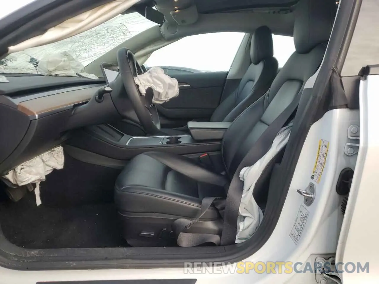 7 Photograph of a damaged car 5YJ3E1EAXNF119012 TESLA MODEL 3 2022