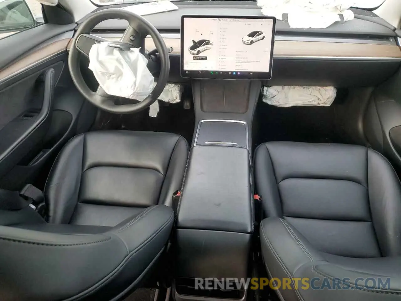 8 Photograph of a damaged car 5YJ3E1EAXNF119012 TESLA MODEL 3 2022