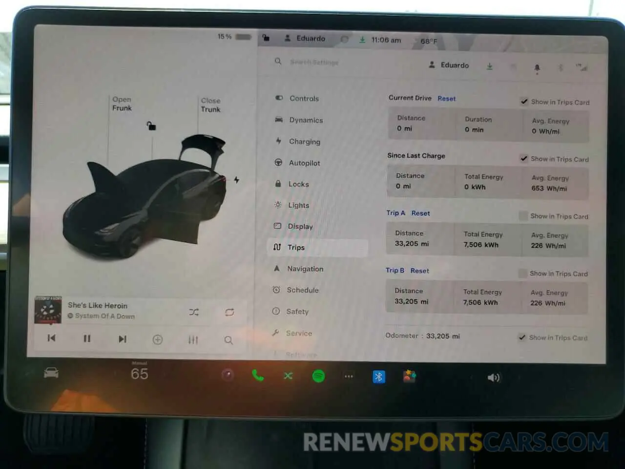 9 Photograph of a damaged car 5YJ3E1EAXNF120970 TESLA MODEL 3 2022