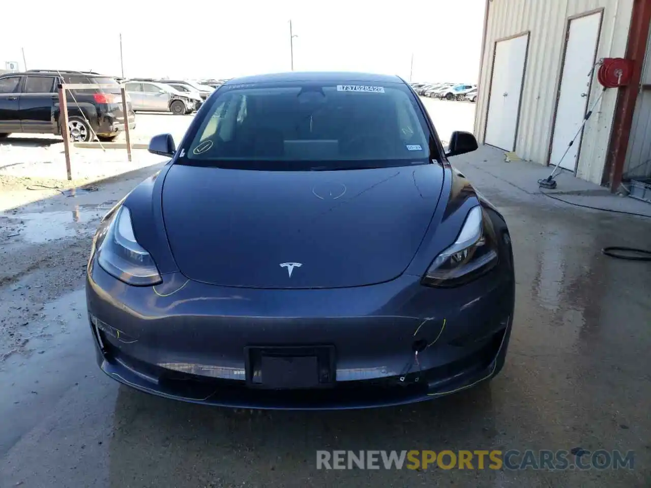 5 Photograph of a damaged car 5YJ3E1EAXNF186855 TESLA MODEL 3 2022