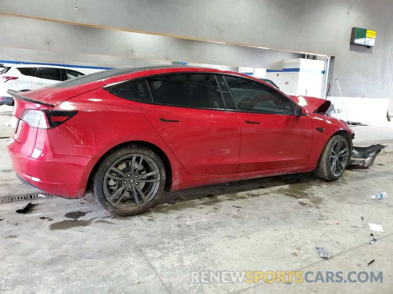 3 Photograph of a damaged car 5YJ3E1EAXNF188900 TESLA MODEL 3 2022