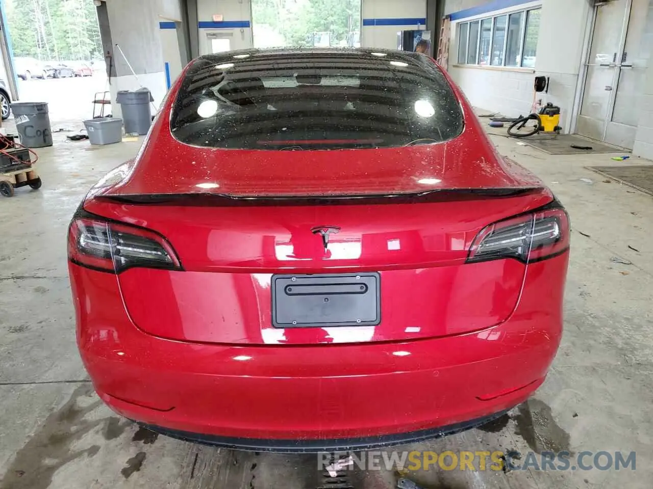 6 Photograph of a damaged car 5YJ3E1EAXNF188900 TESLA MODEL 3 2022