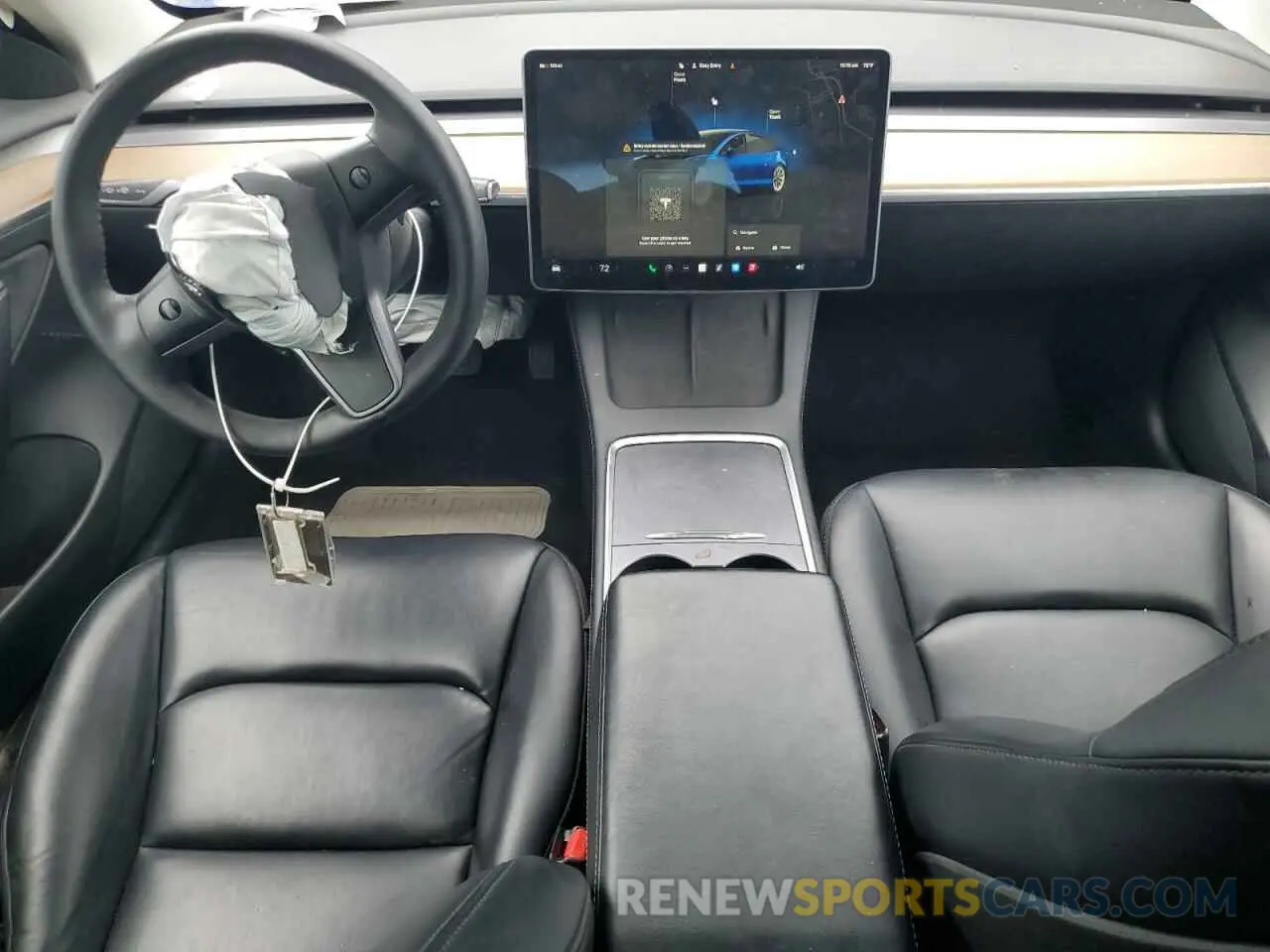 8 Photograph of a damaged car 5YJ3E1EAXNF190873 TESLA MODEL 3 2022