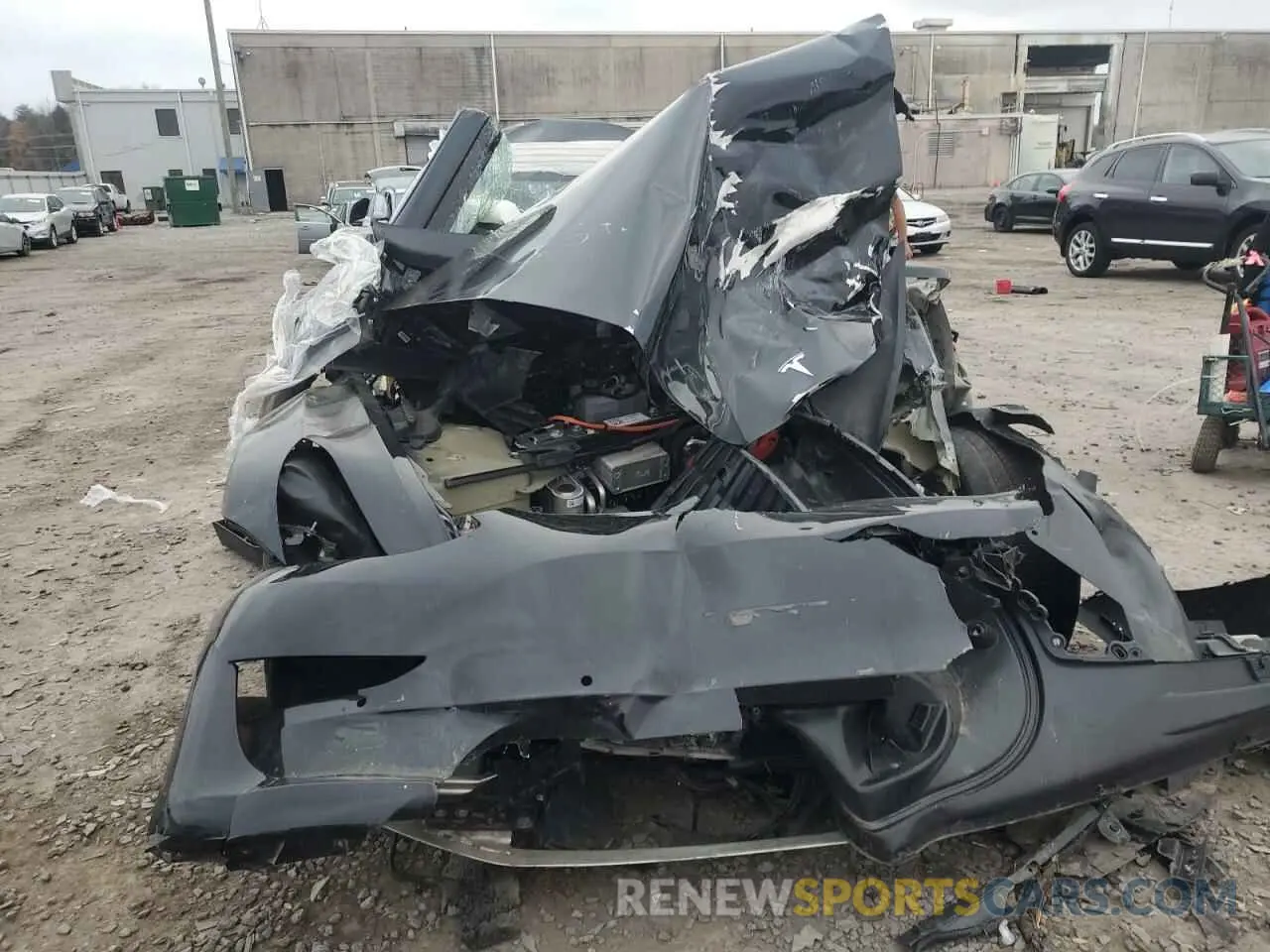 5 Photograph of a damaged car 5YJ3E1EAXNF286079 TESLA MODEL 3 2022