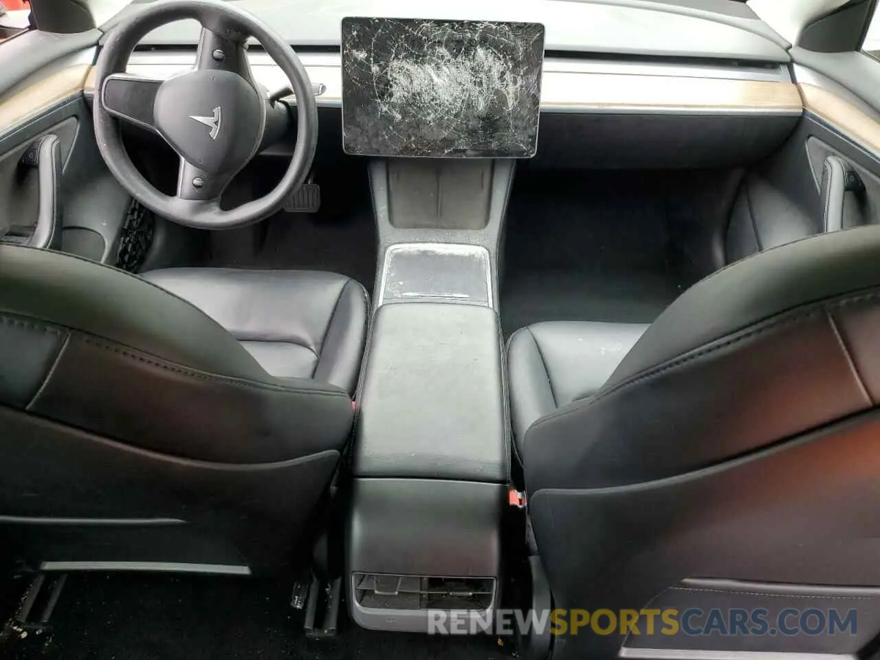 8 Photograph of a damaged car 5YJ3E1EAXNF286213 TESLA MODEL 3 2022