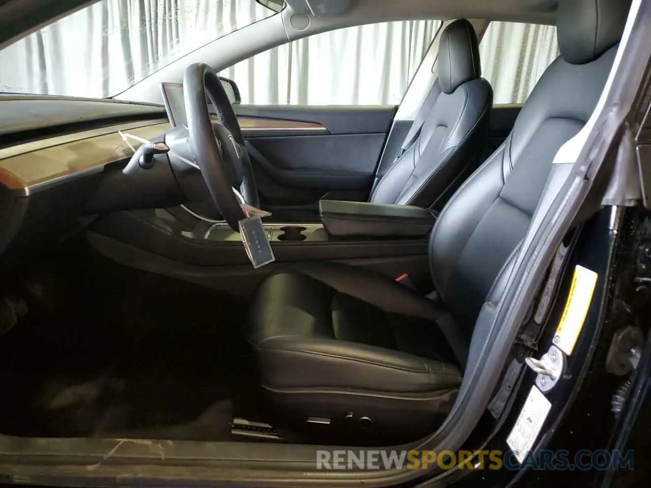 7 Photograph of a damaged car 5YJ3E1EAXNF287491 TESLA MODEL 3 2022