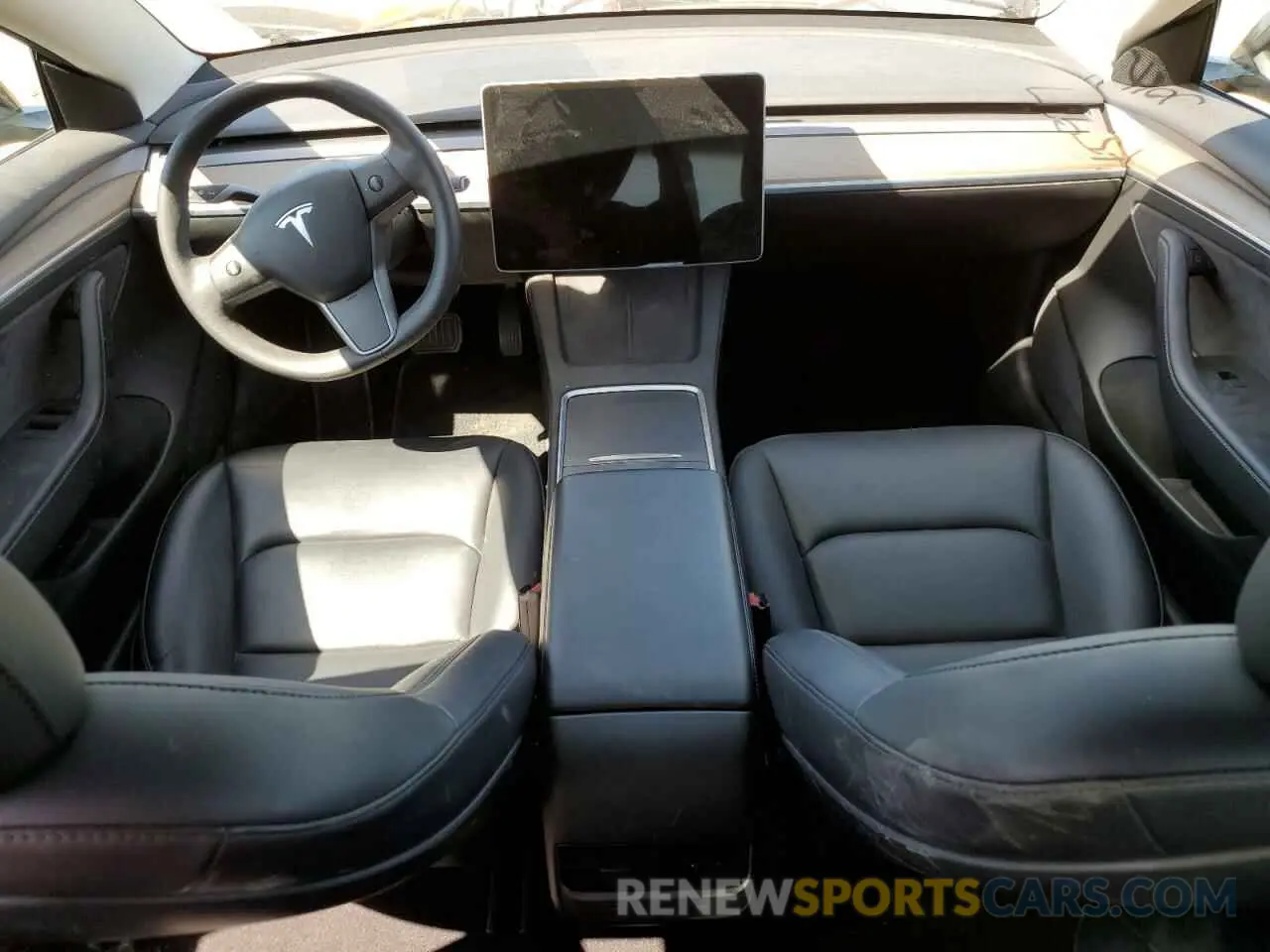 8 Photograph of a damaged car 5YJ3E1EAXNF288530 TESLA MODEL 3 2022