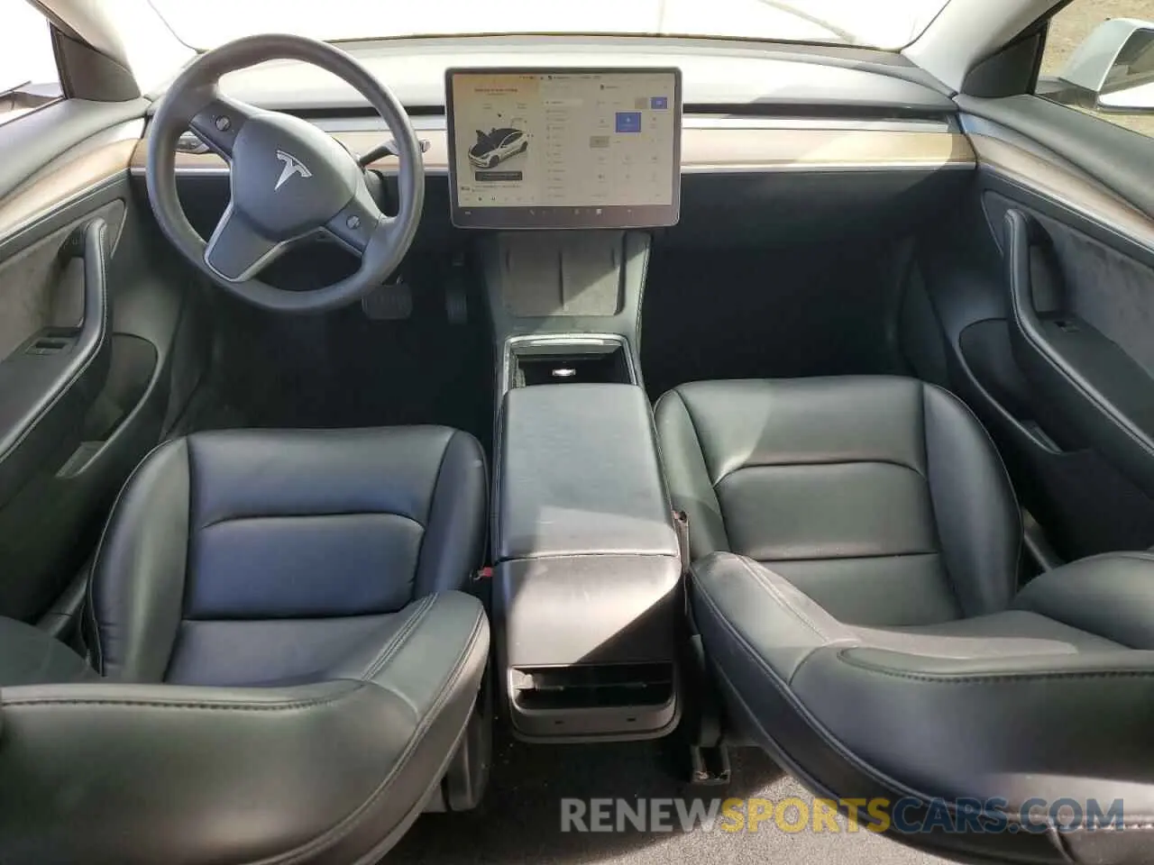 8 Photograph of a damaged car 5YJ3E1EAXNF289709 TESLA MODEL 3 2022