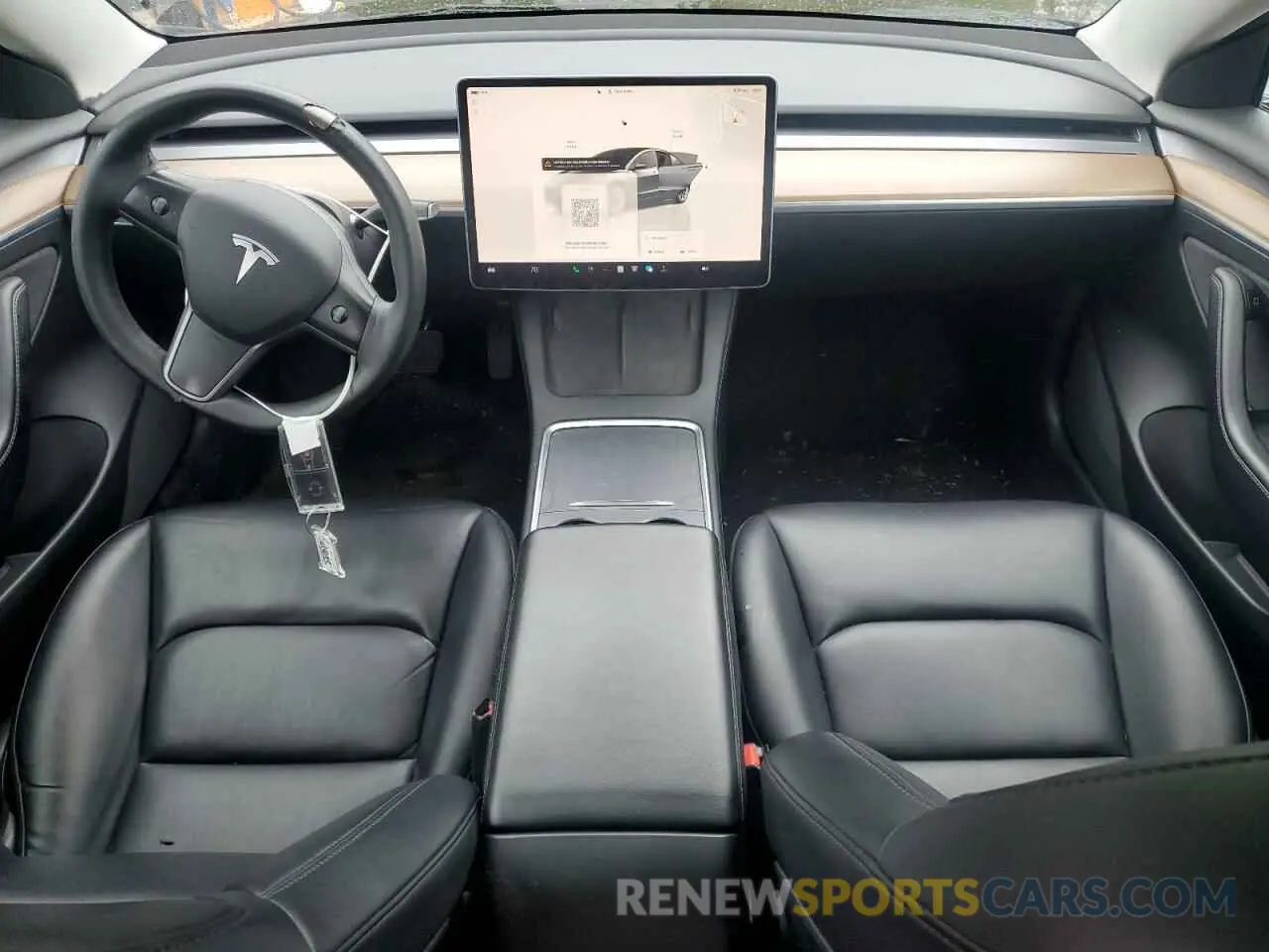 8 Photograph of a damaged car 5YJ3E1EAXNF289919 TESLA MODEL 3 2022