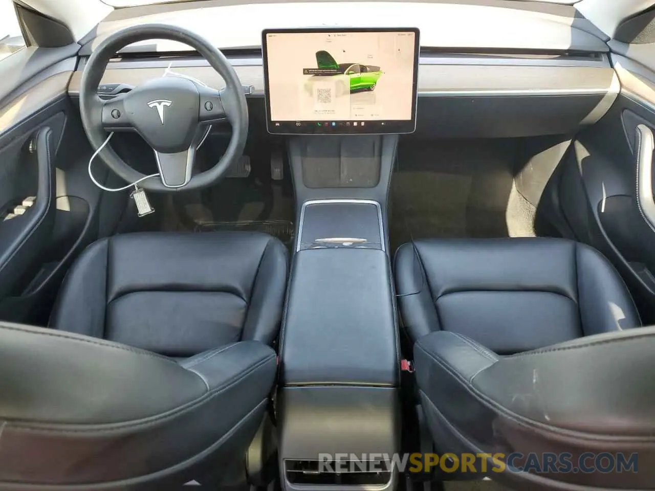 8 Photograph of a damaged car 5YJ3E1EAXNF290276 TESLA MODEL 3 2022