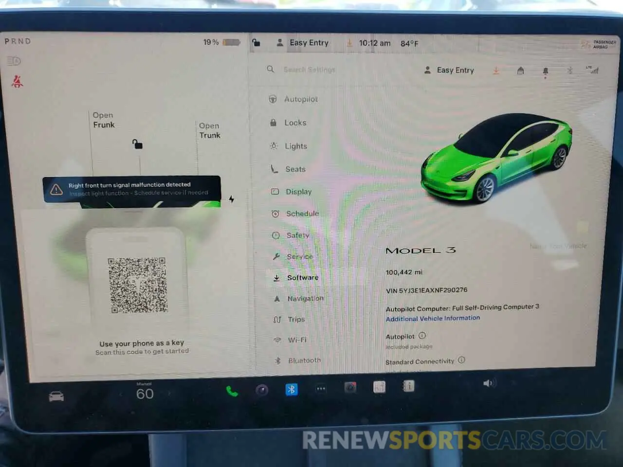 9 Photograph of a damaged car 5YJ3E1EAXNF290276 TESLA MODEL 3 2022