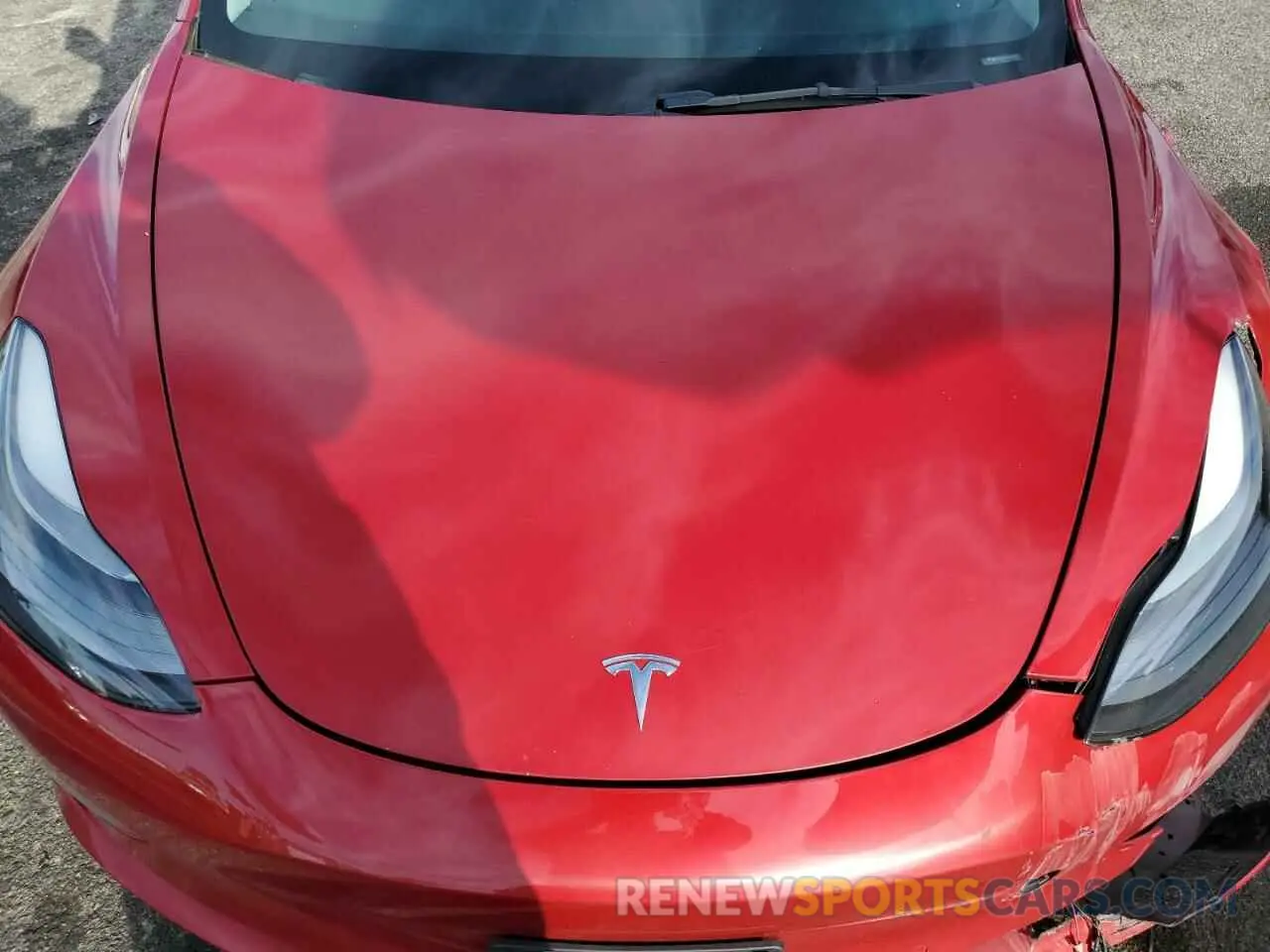 11 Photograph of a damaged car 5YJ3E1EAXNF290519 TESLA MODEL 3 2022