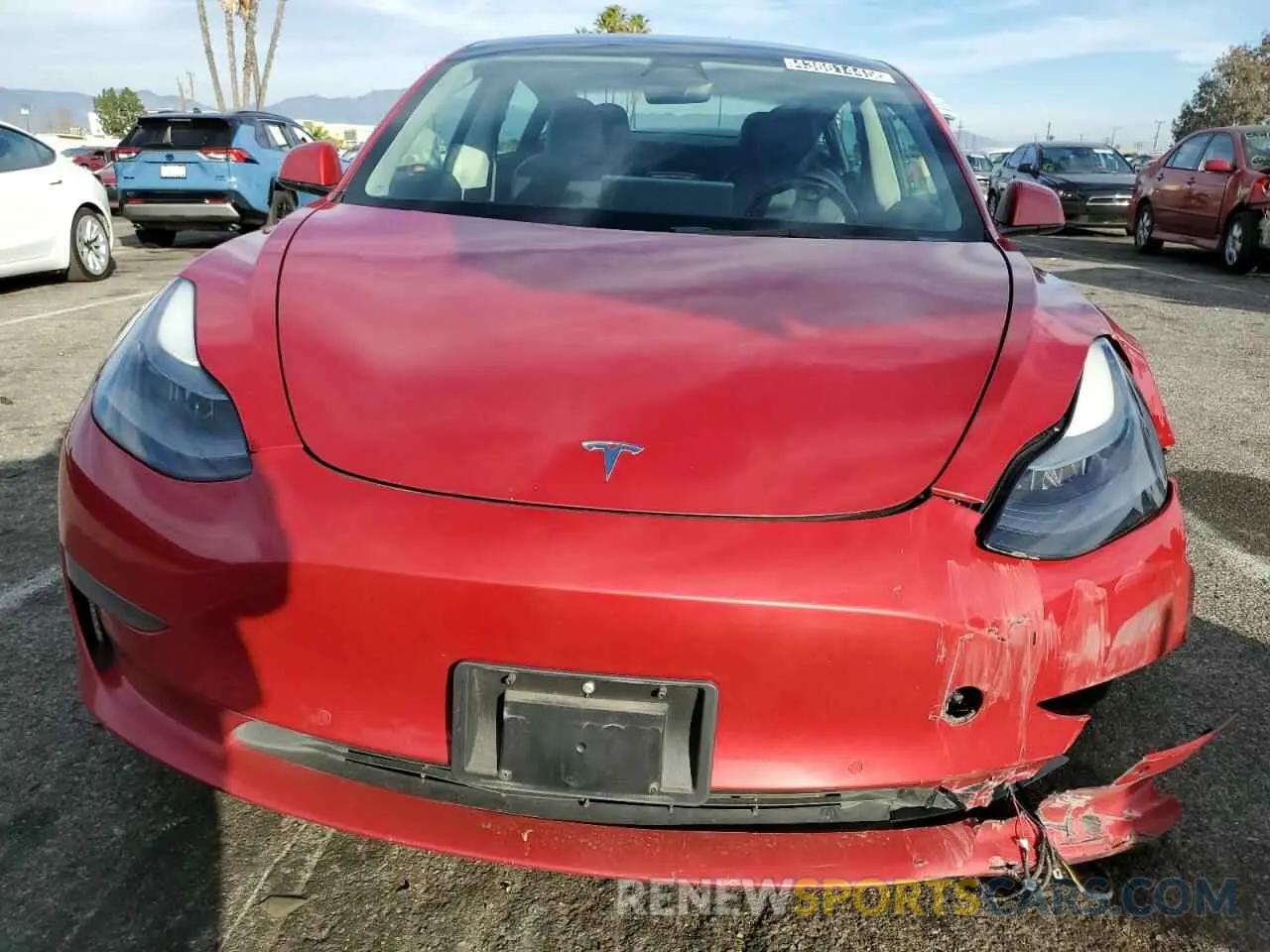5 Photograph of a damaged car 5YJ3E1EAXNF290519 TESLA MODEL 3 2022