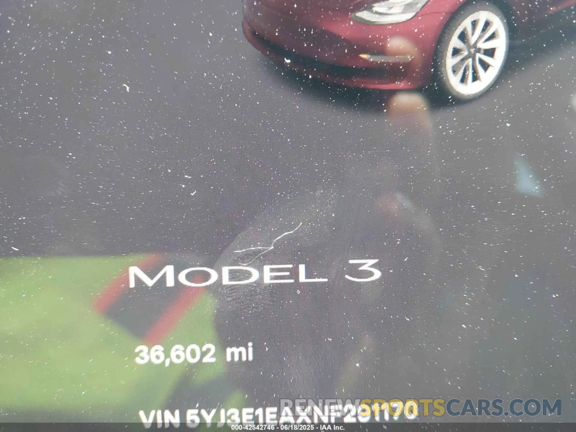 7 Photograph of a damaged car 5YJ3E1EAXNF291170 TESLA MODEL 3 2022