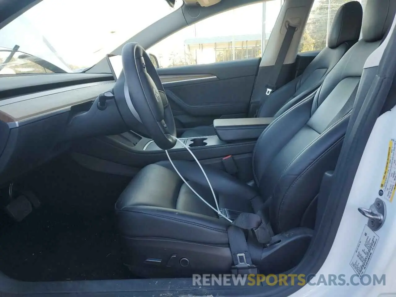 7 Photograph of a damaged car 5YJ3E1EAXNF301955 TESLA MODEL 3 2022