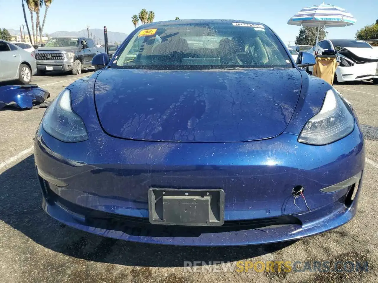 5 Photograph of a damaged car 5YJ3E1EAXNF304502 TESLA MODEL 3 2022